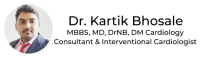 Dr. Kartik Bhosale, DM, Cardiologist, Heart Specialist, Chest pain, ECG, 2D Echo, TMT, Angiography, Angioplasty