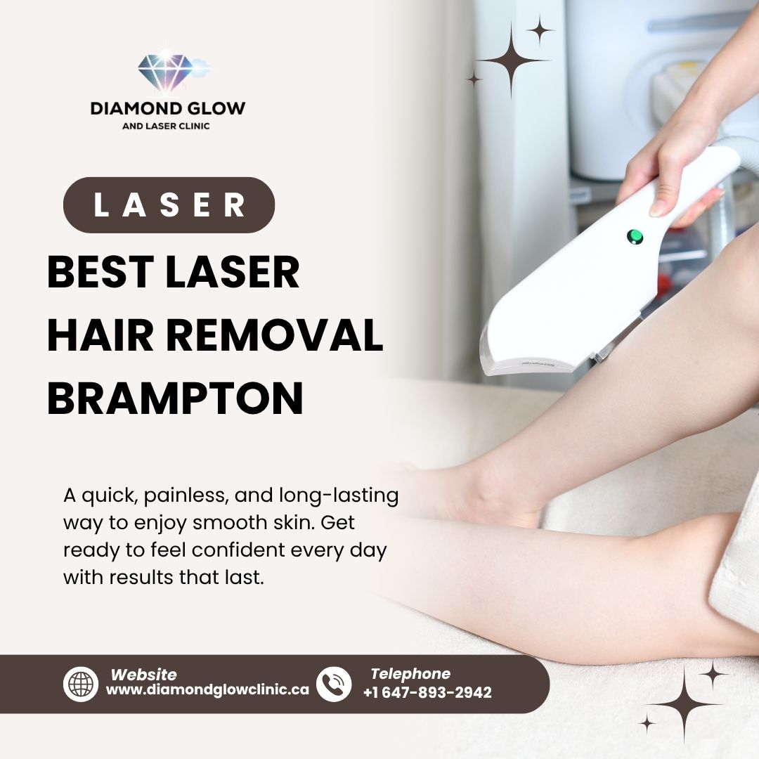 Best Laser Hair Removal Brampton | DiamondGlowClinic