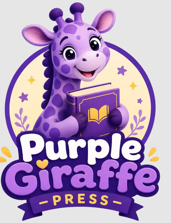 Business Purple giraffe press